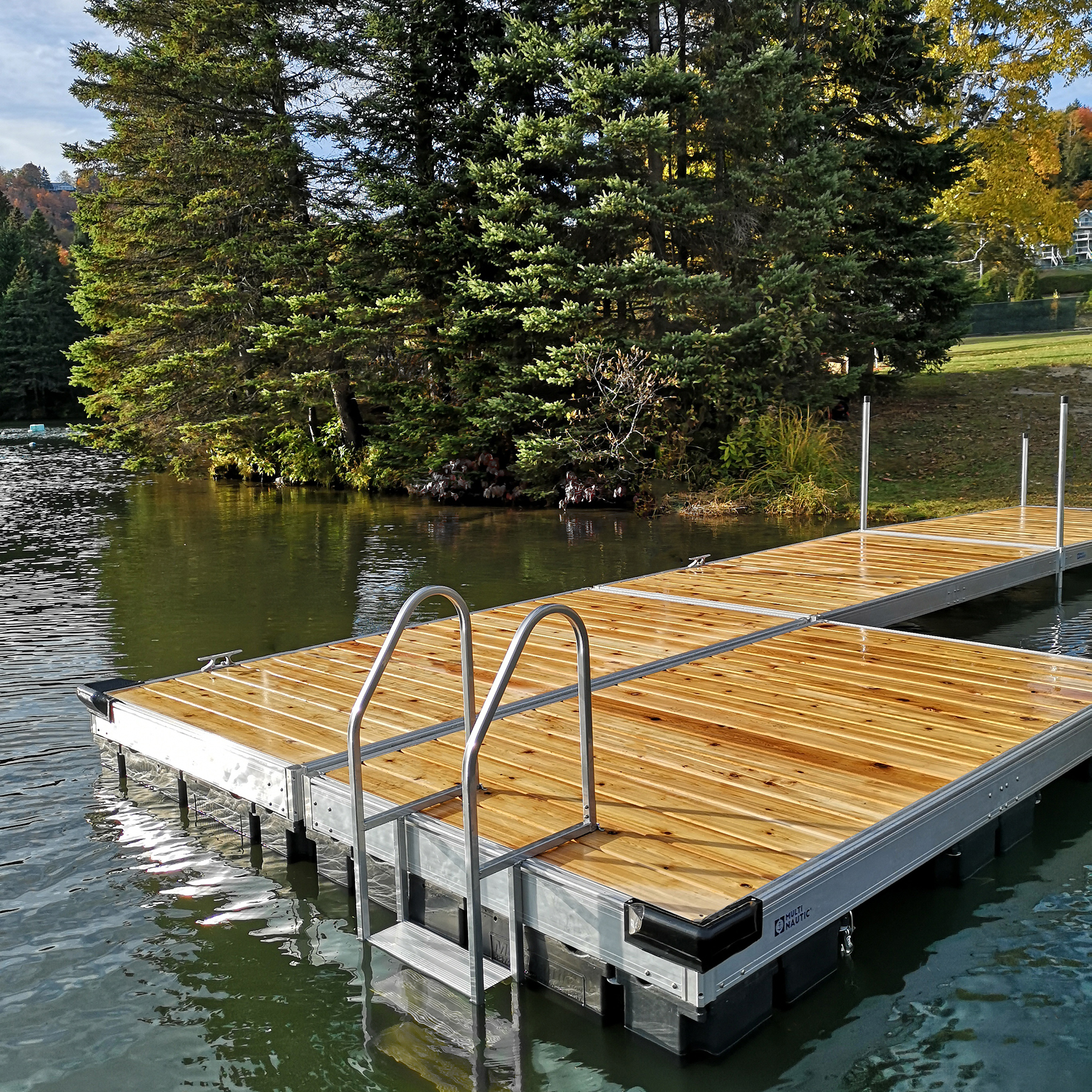QPF-495 | The Ultimate Dock • Floating or Stationary Aluminum Dock